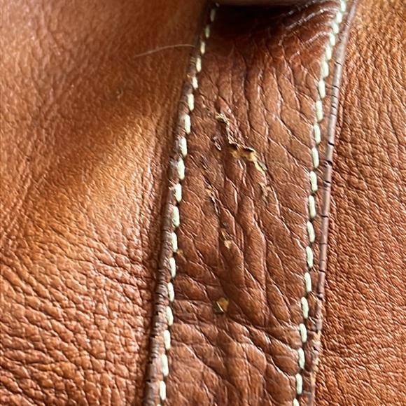 Ralph Lauren Vintage Western Style Horse Emblem Leather Tote Shoulder Bag - Picture 12 of 13